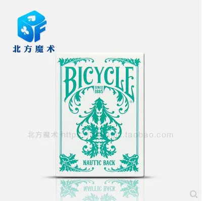 

Emerald Nautic Deck - USPCC Playing Cards Magic Tricks Magic Props
