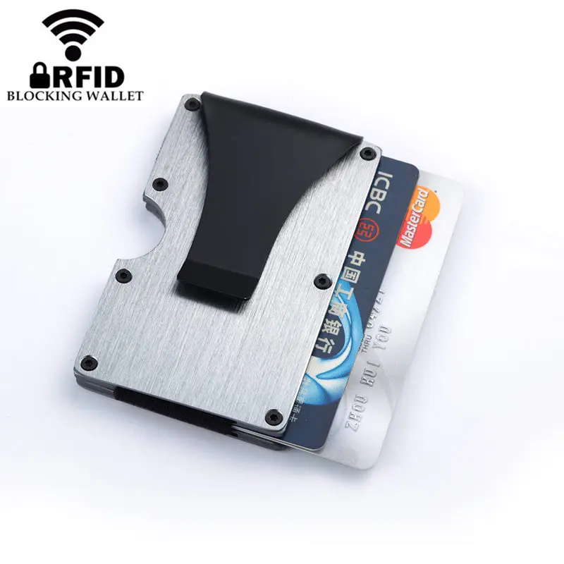 ZOVYVOL унисекс металлическая карточка ID держатель RFID Тонкий Бизнес держатель для карт s держатель для карт автоматический бренд известный кредитный держатель для карт
