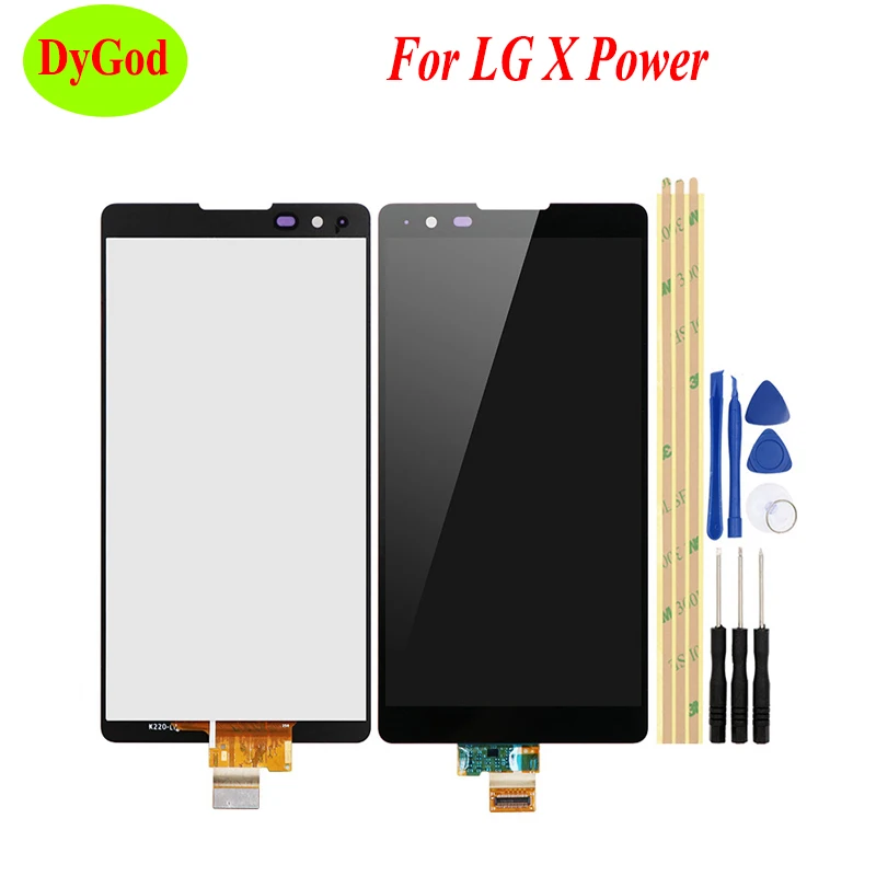 Для LG X Power K220DS K220 F750K ЖК-дисплей сенсорный полный дигитайзер запасная часть
