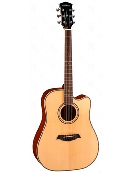 

P660 electro-acoustic guitar, drednought with cutout, with case, Parkwood