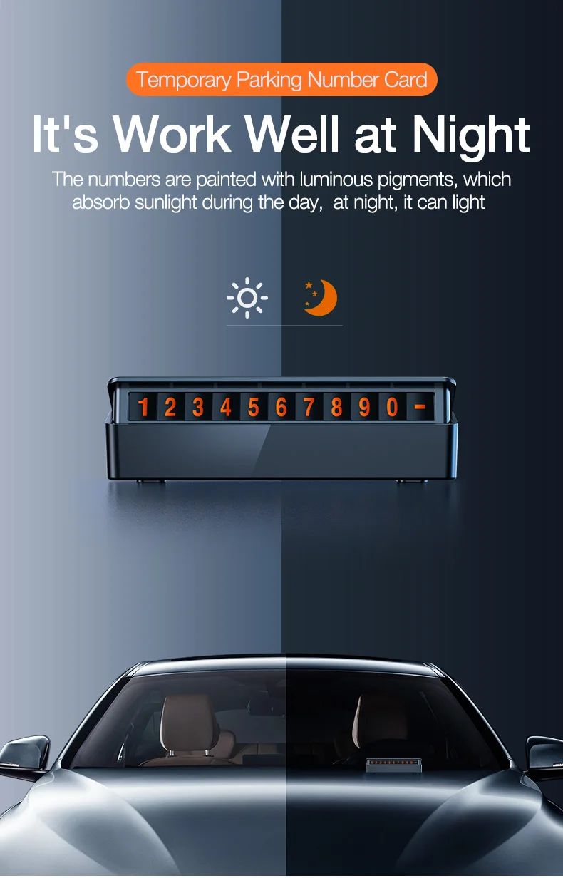 Car Temporary Parking Card (6)