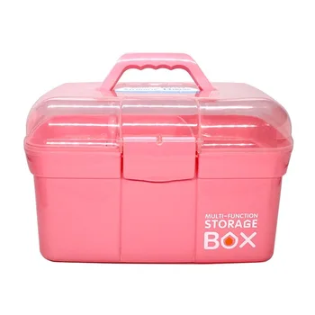 

Medicine Box Family Pill Cases Plastic Medical Storage Box Multi-layer Large-capacity Medicine Box First Aid Pill Cases MJ710