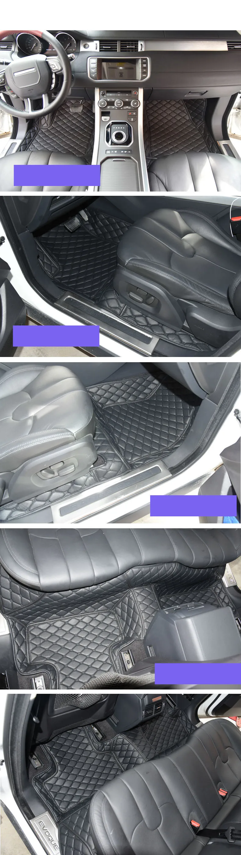 Кожаный Автомобильный Коврик для land rover freelander 2 аксессуары freelander2 ковер 2006 2013 2012 2011 2010