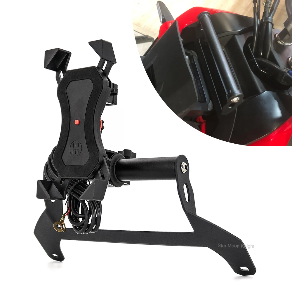 

Navigation Bracket Fit for Honda Adv 150 Adv150 2019-2020 Stand Holder Phone Mobile Phone Gps Plate Bracket