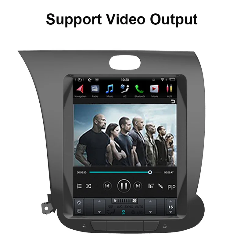 US $469.52 104 Inch Tesla Style Screen Android 90 Car Gps Navigation For