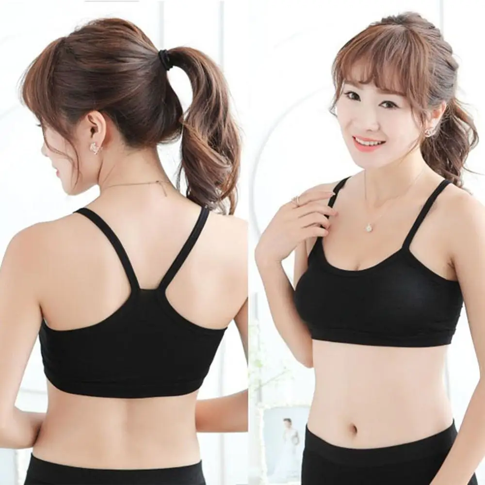 

Multi-Color Women Girl Strap Underwear Cotton Yoga Gym Bra Vest Tops Sports Bra