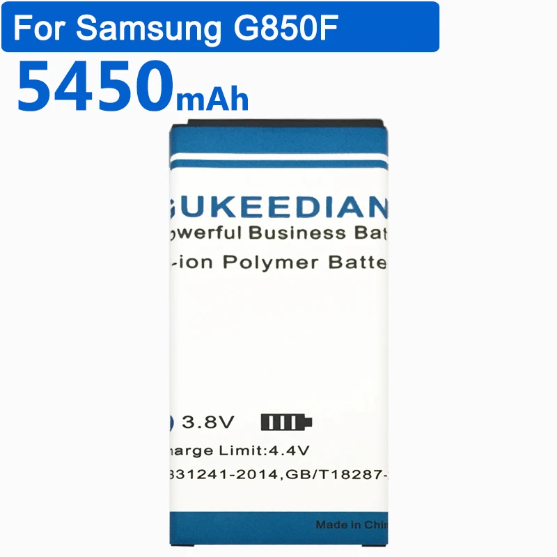 GUKEEDIANZI EB-BG850BBE EB-BG850BBC/BBU 5450 мА/ч батарея для Samsung Galaxy Alpha G850 G850A G850W/S/Y/K/M G8508S G8509V |
