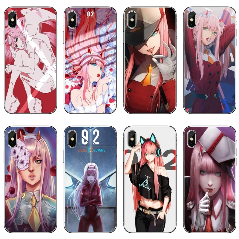 Darling в Franxx ноль два чехол для телефона OnePlus 3t 5 T 6 7 pro LG Q6 Q7 Q8 Q9 V20 V30 X Мощность 2 3 K4 K8 K10