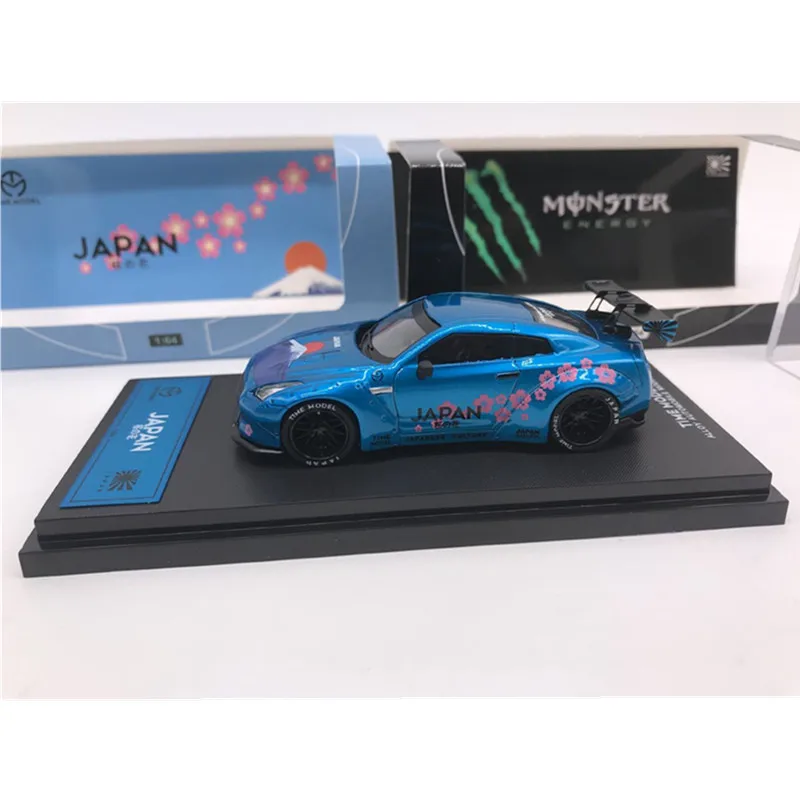 1: 64 модель автомобиля Nissan GTR R35 LB игрушечный автомобиль из сплава игрушки для детей литая модель автомобиля подарок на день рождения