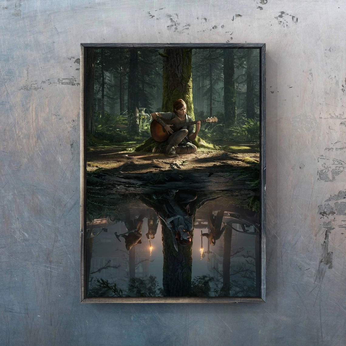 The Last Of Us 2 Videogioco Poster Pc,Ps4, Esclusivo Gioco Di Ruolo Rpg Canvas Poster Personalizzato Regalo Di Grafica Alternativa