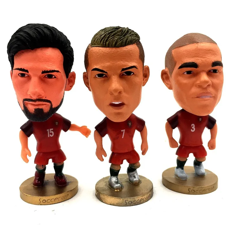 Ronaldo Lionel Andres Месси, Неймар да Силва Мохамед Салах Антуан Гризманн фигурка ПВХ модель куклы игрушки подарки