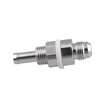 

Aluminum Fuel Tank Hose Barb Fittings Connector Bulkhead 6AN Male Tools