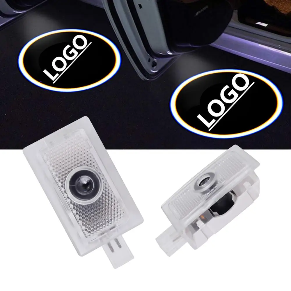 

2X LED Welcome Lights For Chrysler 300 200 Sebring Door Logo Puddle Lights Side Door Car Logo Projector Safety Shadow Lamp