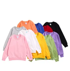 Unisex escola crianças simples agasalho velo hoodie pulôver jogging meninas trabalho jumper meninos moletom criança casaco de trabalho superior 3 12 anos