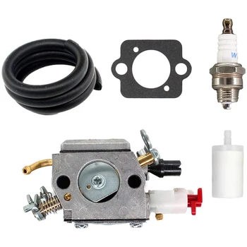 

Carburetor Spark Plug Fuel Filter For Husqvarna 340 345 346 350 Chainsaw Parts