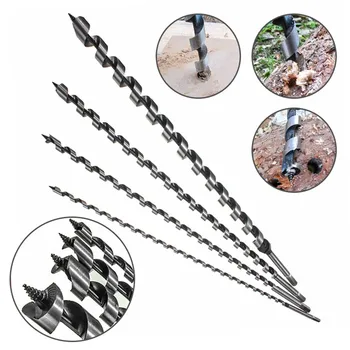 

4pcs Drill Bits Workshop Set Tool Kit Shank Auger Drilling Sleeve Tips