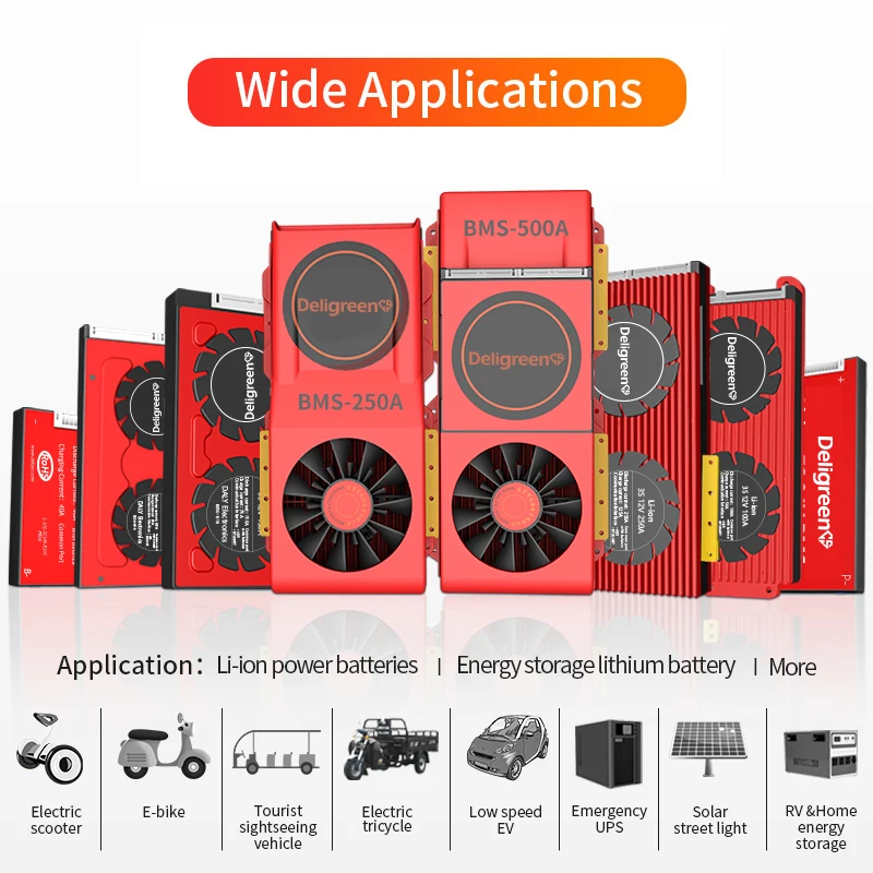 Смарт BMS 20S 150A 200A 250A 72V LiFePO4 литий ионный аккумулятор для е байка 3 7 В Номинальная