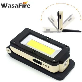 

Wasafire COB Folding Working Light With Magnet Hook Multi-function Lamp Charging Dimming Light For Camping Outdoors Car Repair