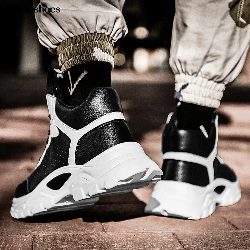 

Shoes High Top Men Zapatos De Hombre Zapatillas Chaussure Homme Zapatillasy Casual Leisure Buty Meskie White