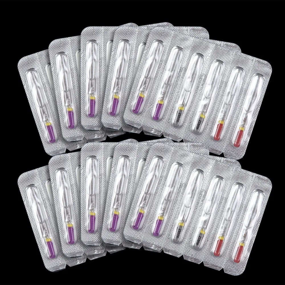 Dental C+ files Endodontic C-pilot files stainless steel ultrasonic optional sizes Used for Root cleaning