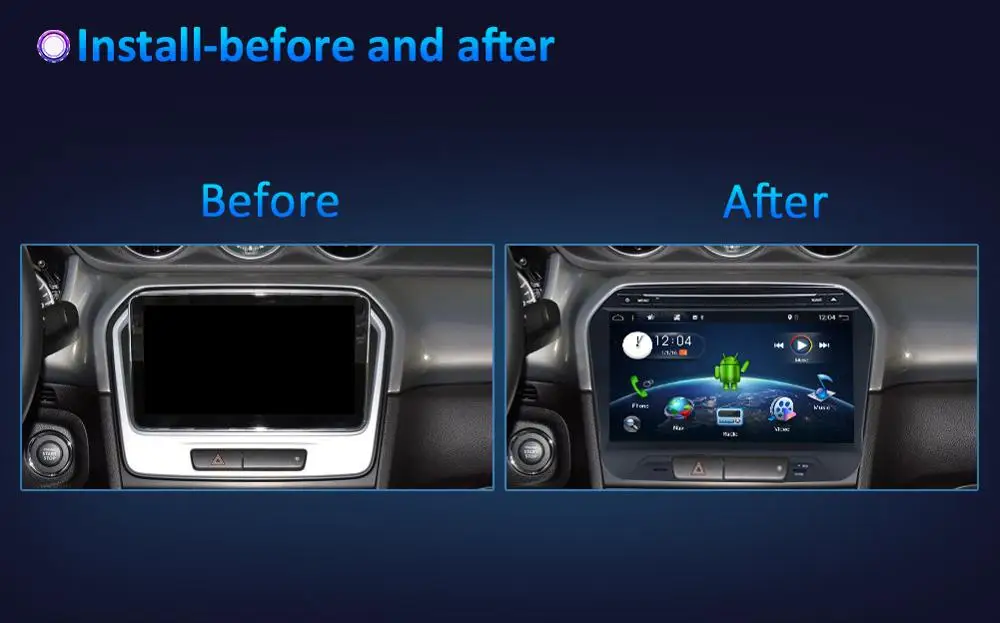 10,1 дюймов Android 9,0 для Suzuki Grand Vitara стерео радио 2 Din gps навигация SWC 4G цифровой ТВ