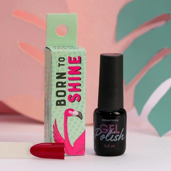 

Born to SHINE Long Lasting Gel Polish, color: red