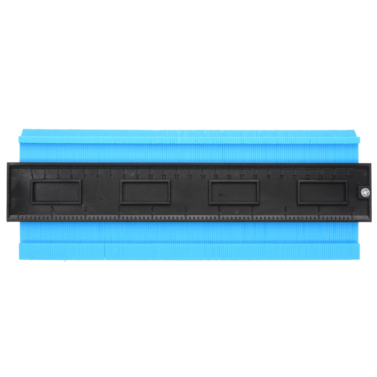 Дешево 10   Форма контур Porfile датчик мульти Пластик нерегулярные Форма r весы прочный полезным инструментом для измерения нерегулярных элементов