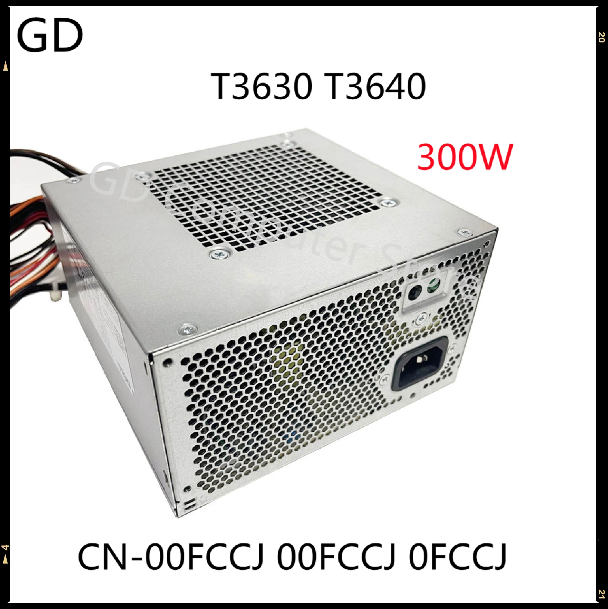 GD New For DELL T3630 T3640 Power Supply CN-00FCCJ 00FCCJ 0FCCJ ATX 300W AC300EBM-00 L300EBM-00 PS-5301-6DB PCH006 Full Tested | Компьютеры