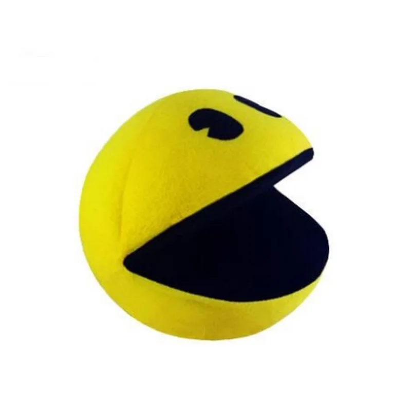 Stuffed-Toy Plush-Doll Ball-Pacman Baby Yellow Kids Cute Christmas-Gift Expression Birthday