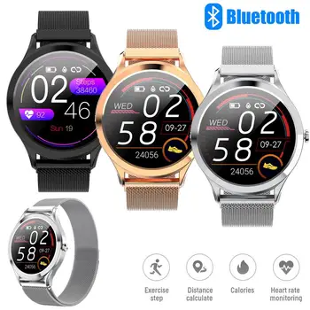 

Bluetooth Smart Watch Activity Fitness Tracker Heart Rate Monitor IP67 Waterproof for LG Huawei Samsung iPhone 11 XR XS X 8 7