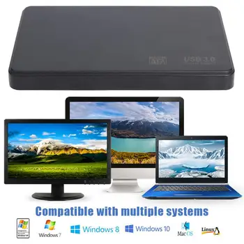 

2.5 inch HDD SSD Case Sata to USB 3.0 Adapter Free 5 Gbps Box Hard Drive Enclosure Support 2TB HDD Disk For WIndows Mac OS