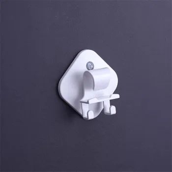 

1PC Vacuum Suction Cup Washbasin Hook Bathroom Traceless Strong Wall Mounted Basin Rack Multi-purpose Hooks