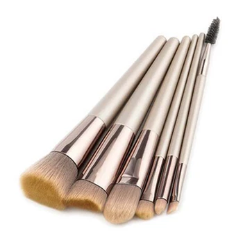 

6 Pieces Eye & Face Foundation Brush Beauty Tools Eye Shadow Brush Set