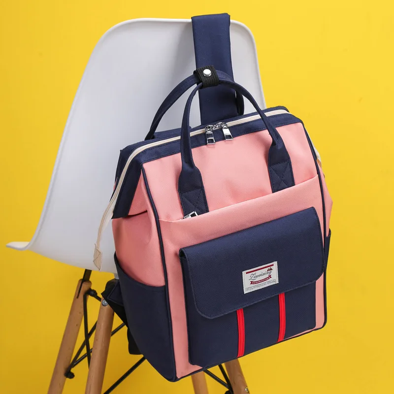 

2019 New Style Diaper Bag Korean-style Multi-functional Backpack Casual Insulation Layer Mom And Baby WOMEN'S Bag Travel Shoppin