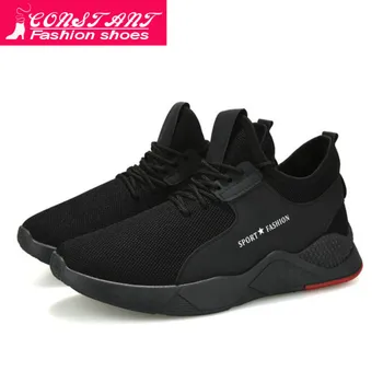 

Man Casual Shoes Light Fashion Sneakers Brand Summer Breathable Flyknit Walking Shoes Outdoor Trend Flats Footwear Zapatillas