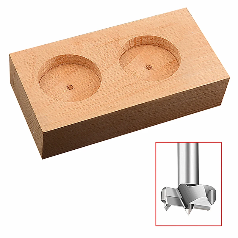 Forstner – Mèche De Perçage En Acier Rapide Avec Tige Ronde Pour