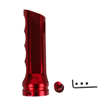 

12cm Handbrake Cover 23cm Wrench 1Pcs Universal Aluminum Alloy Red Aluminum Car
