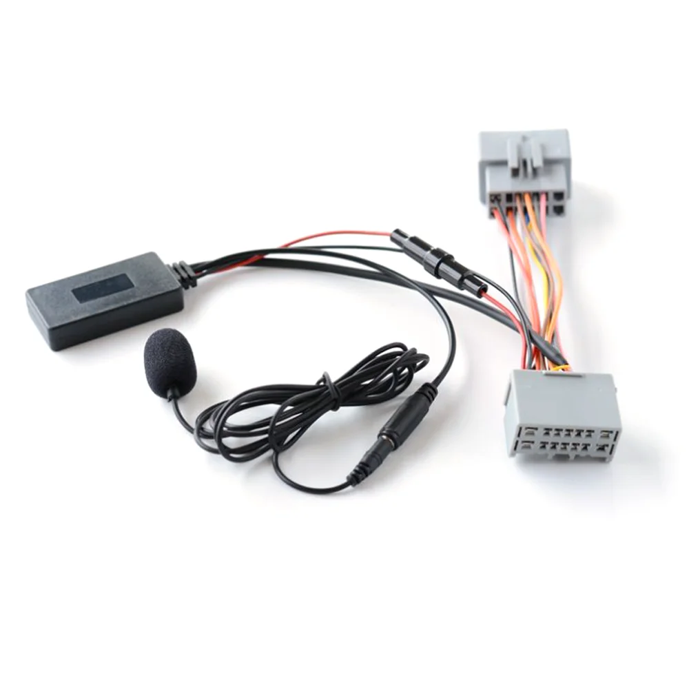 Xe Mới Module Bluetooth AUX IN Adapter Handfree Cho Cho Volvo C30 S40 V40 V50 S60 S70 C70 V70 XC70 s80 XÇ90 Cáp Bluetooth