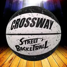 

1 Set Useful Training Basketball Sweat-Absorbent Leakage Proof Well Rebound Professional Crossway No.7 Basketball for Athletics
