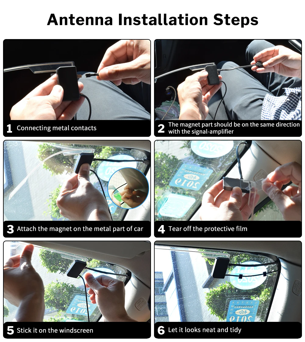 Deelife DAB DAB+ Car Radio Tuner Digital Audio Broadcasting Receiver with AUX Adapter FM Transmitter Handsfree Bluetooth Car Kit