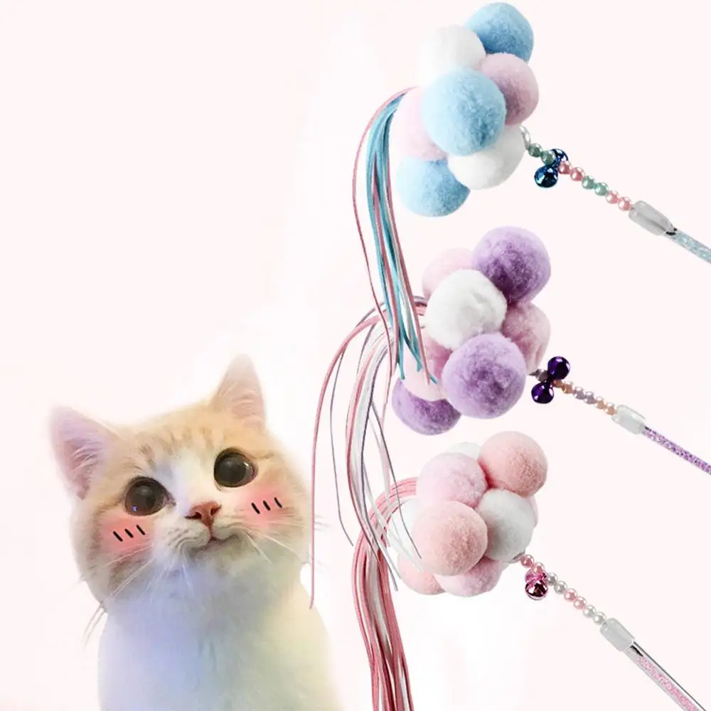 Игрушка для кошек OUYXR палочка с перьями веселая кошка игрушка молодых Сказочная
