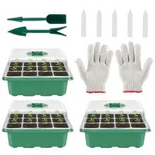 

40%HOTPropagator Soilless Cultivation Portable Plastic Humidity Adjustable Plant Training Box for Garden