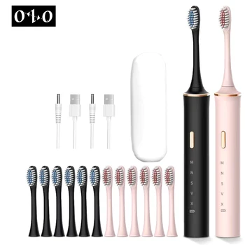 

Smart electric toothbrush adult students soft hair automatic USB charging ultrasonic couples brushing comfortable and healthy