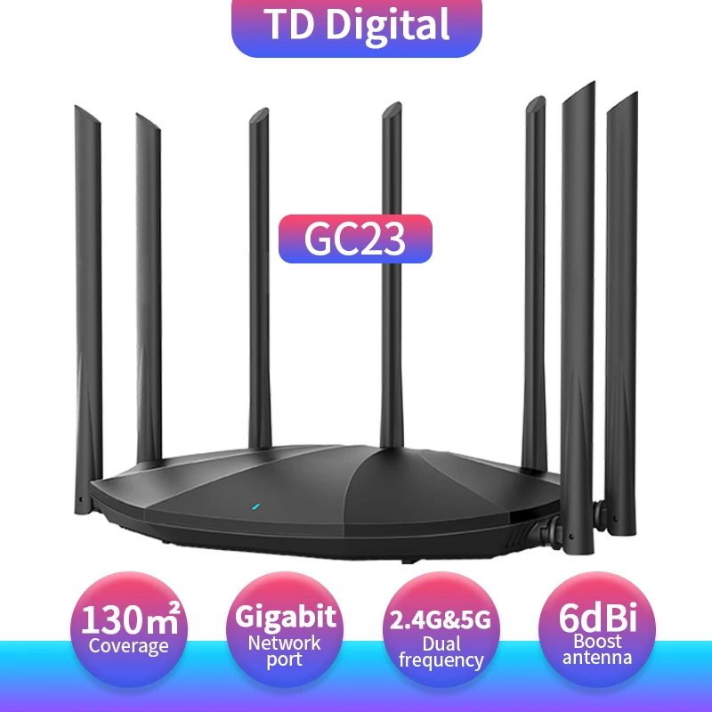 HIKVISION AC2100M маршрутизатор Wi Fi 10/100/1000 м Беспроводной Gigabit ретранслятор Поддержка IPV6