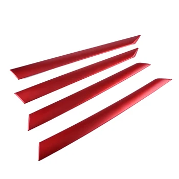 

CITALL Red Car Interior Door Panel Stripe Cover Trim Decoration ABS fit for Honda Accord 2018 2019