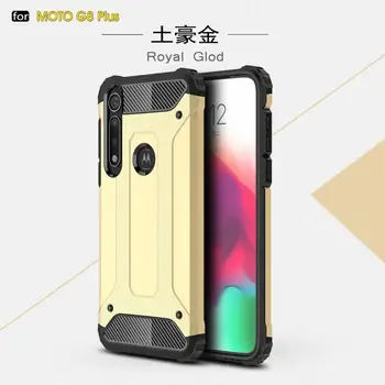 

20pcs/lot Diamond Armor TPU+PC hard cover case for Motorola Moto G5 G5S G6 G5 G5S G6 plus G7 plus power play G8 plus play cover