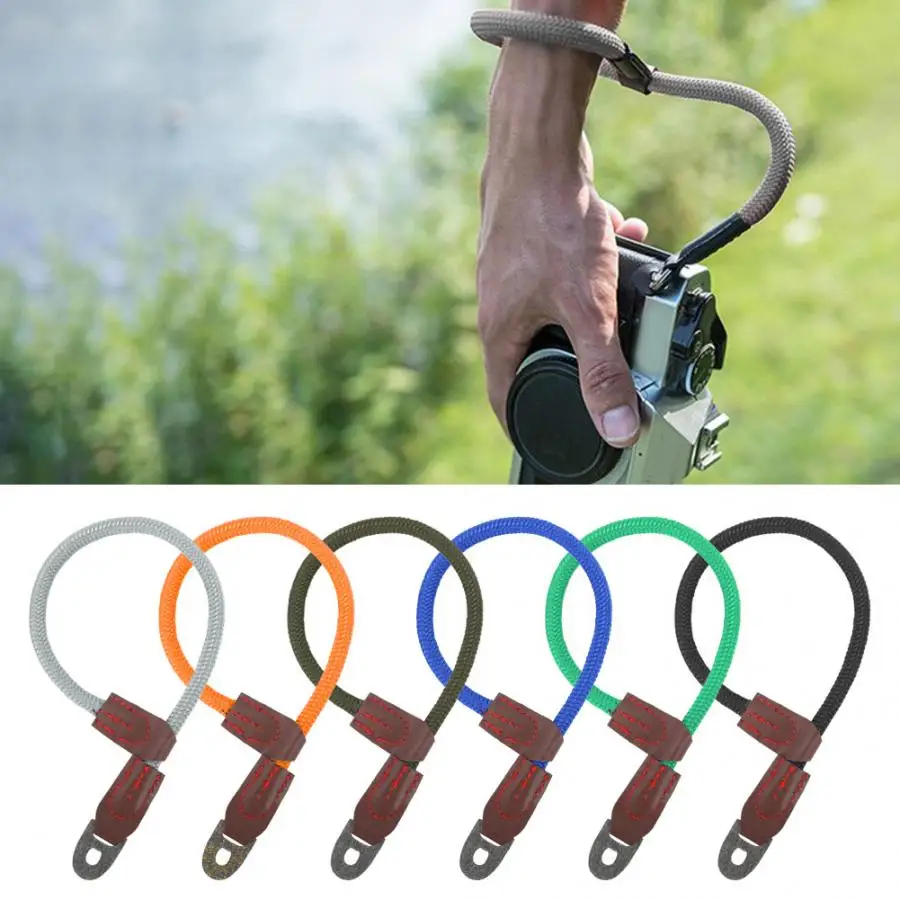 Нейлоновый ремешок на запястье для камеры, ремешок на запястье для камеры Leica для камеры Fuji с круглым отверстием, интерфейс correa camara