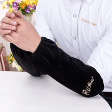 Длинный осенний и зимний пуховик студенческий рукав противообрастающий нарукавник мужской женский короткий манжет женский зимний офисный локоть