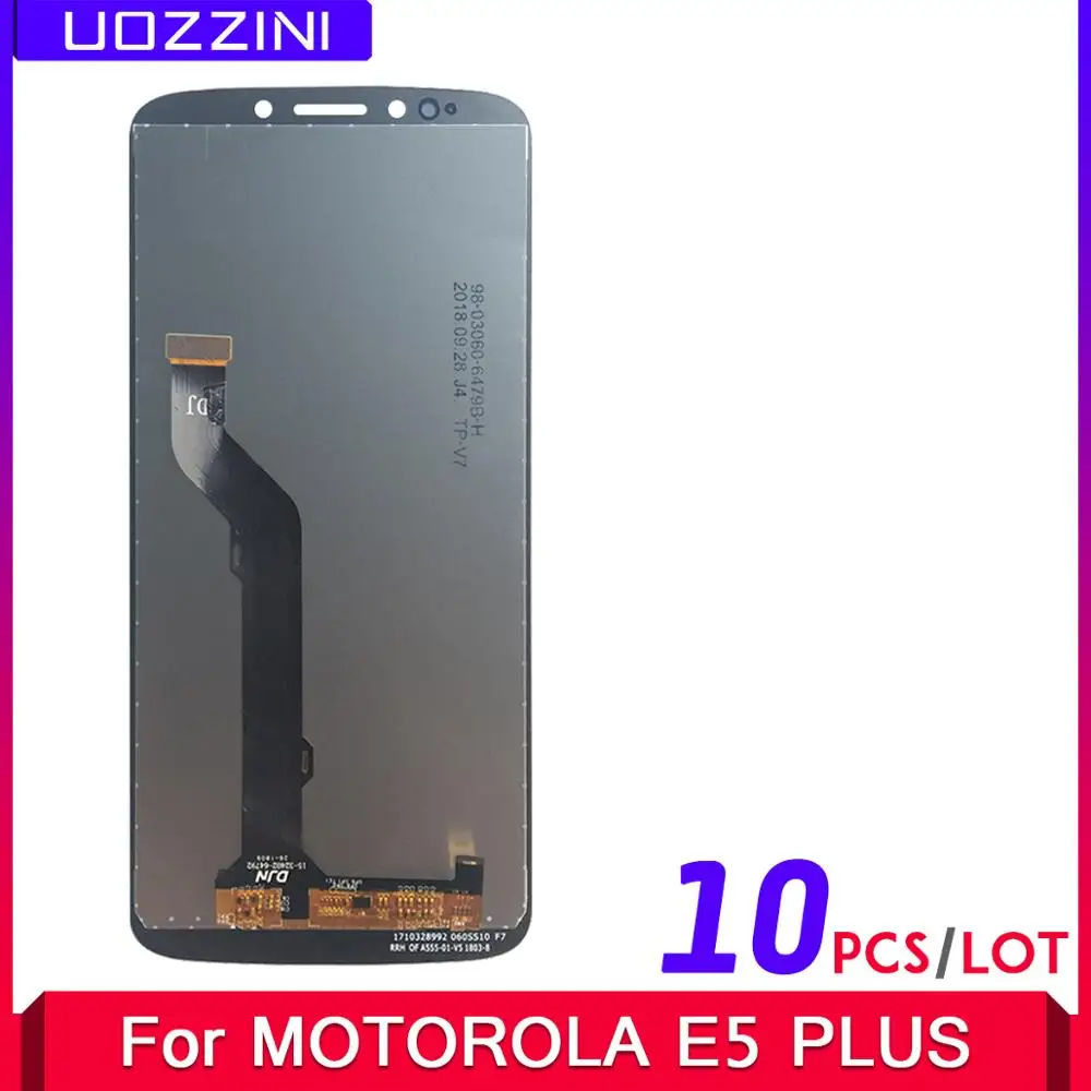 10 шт. 100% протестированный ЖК дисплей для Motorola MOTO E5 Plus xt181 с сенсорным экраном и