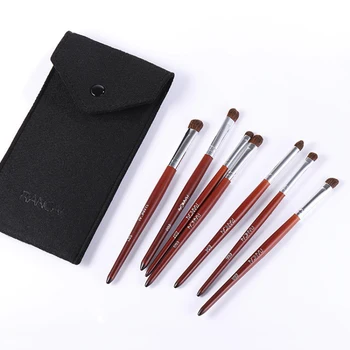 

7pcs Makeup Brushes Set Eyelash Blending Eyeliner Blush Eye Shadow Pro Cosmetic Make Up Foundation Contour Fashion Durable Soft